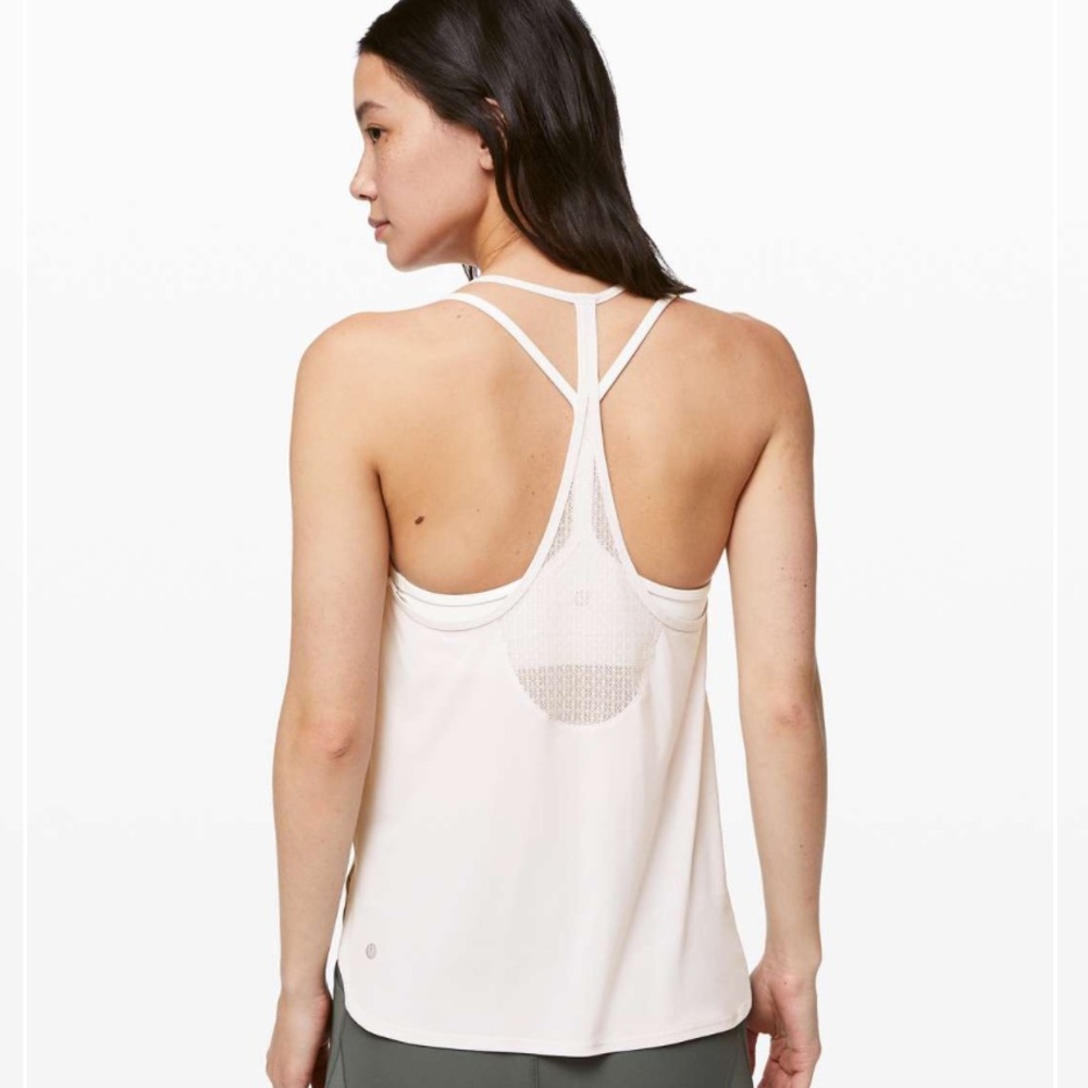 Lululemon Delicate Day Tank in Light Chrome